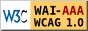 WAI-AAA WCAG 1.0 Valido